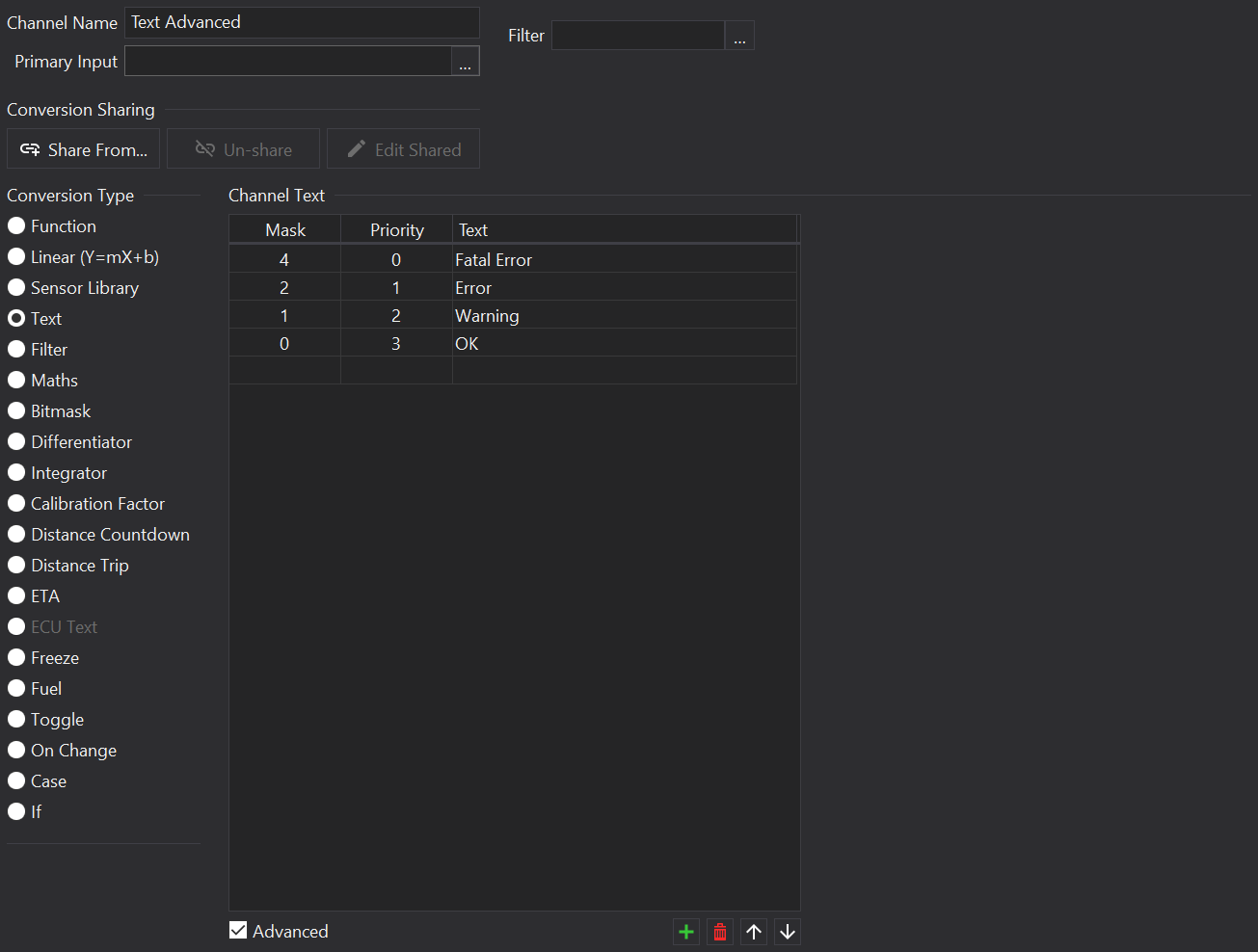 Text Channel Editor