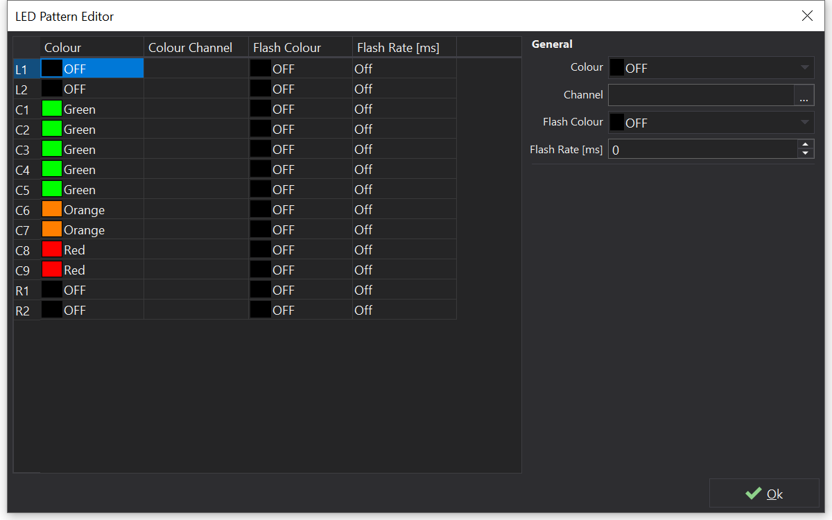 LED Pattern Editor LED Pattern Editor