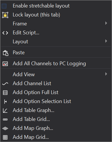 Context Menu