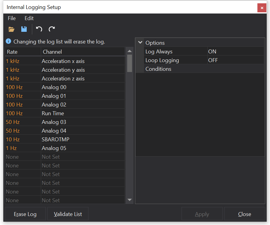ECU Logging Setup EM80_M