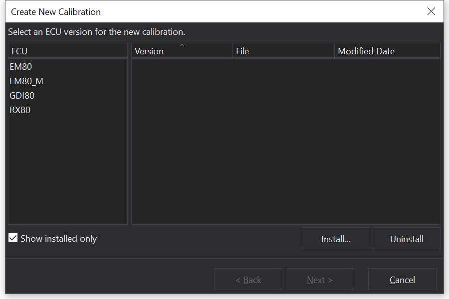 New Calibration