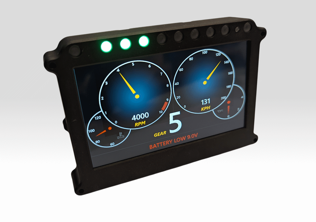 CD6-43 and CD6-50 compact driver display